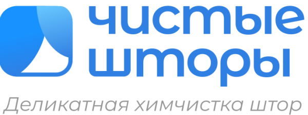 Логотип компании Чистые шторы